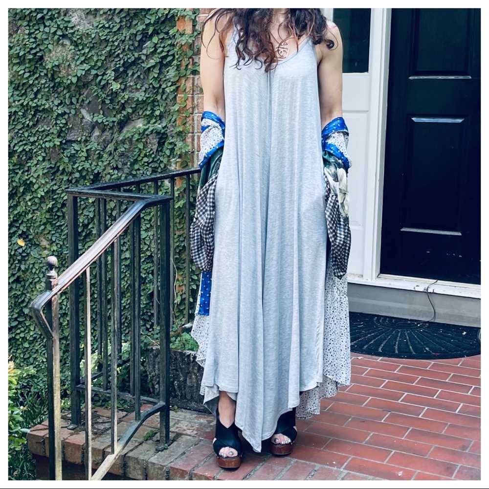 Sleeveless palazzo pants jumpsuit with pockets - Picture 5 of 11
